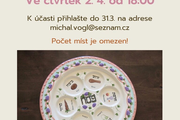 Sederová večeře 2026